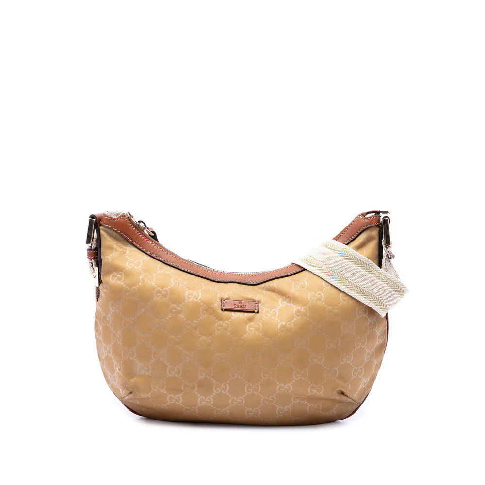 Pre-Loved Gucci GG Nylon Web Crossbody